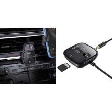 FM moduliatorius automobiliui HOCO E65, USB, TF, Aux