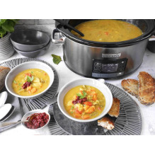 Lėto Virimo Puodas - Crock-Pot 5,6 L, Sidabrinis