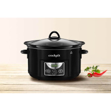 Lėto Virimo Puodas - Crock-Pot SCCPRC507B-050 4.7L, Juodas