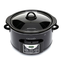 Lėto Virimo Puodas - Crock-Pot SCCPRC507B-050 4.7L, Juodas