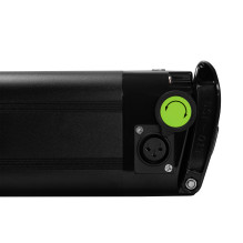 GC Silverfish battery for e-bikes/electric bicycles with 36V 10.4Ah 374Wh XLR 3-pin charger for Zündapp, etc.