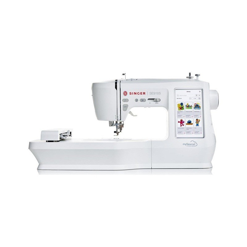 SINGER Sewing machine embroidery machine SE 9185 WiFi Electric current White