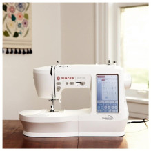 SINGER Sewing machine embroidery machine SE 9185 WiFi Electric current White