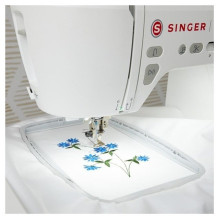 SINGER Sewing machine embroidery machine SE 9185 WiFi Electric current White