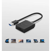 Ugreen SD / micro SD card reader for USB 3.0 black (CR127 20250)