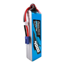 Gens ace G-Tech 4000mAh 22,2V 60C 6S1P Lipo baterijų paketas su EC5 kištuku