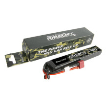 Gens ace 25C 1400mAh 2S1P 7.4V Airsoft Gun Lipo baterija su T kištuku