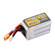 Lipo Tattu R-Line 5.0 versija 1800mAh 22.2V 150C 6S baterija su XT60 jungtimi