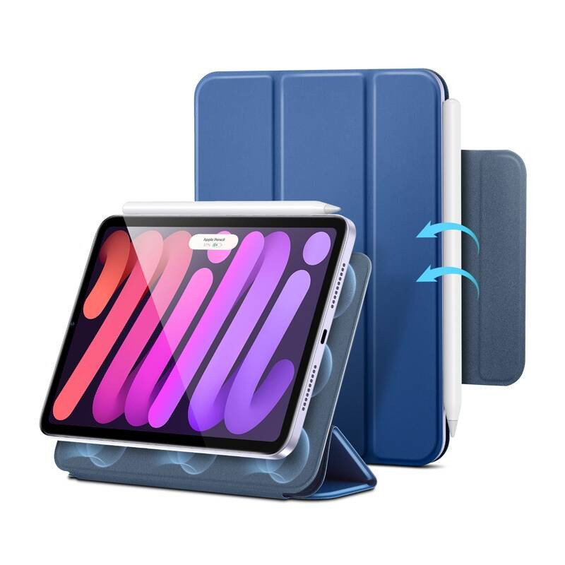 ESR Rebound magnetic case for iPad mini 6 / A17 Pro (blue)