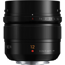 Panasonic LEICA DG SUMMILUX 12mm / F1.4 ASPH. (H-X012) Black