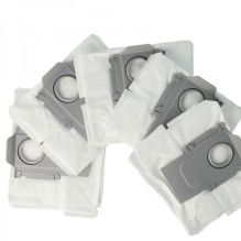 5x dust bags micro fleece for Xiaomi Roborock Q5, Q5+, Q7, T8 etc.