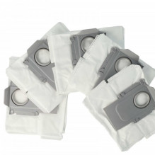 5x dust bags micro fleece for Xiaomi Roborock Q5, Q5+, Q7, T8 etc.