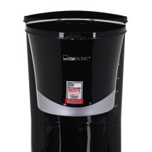 Coffee machine - Clatronic Ka 3328, 10 cups, black stainless steel