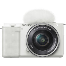 Sony ZV-E10 + 16-50mm OSS + 55-210mm OSS (White)