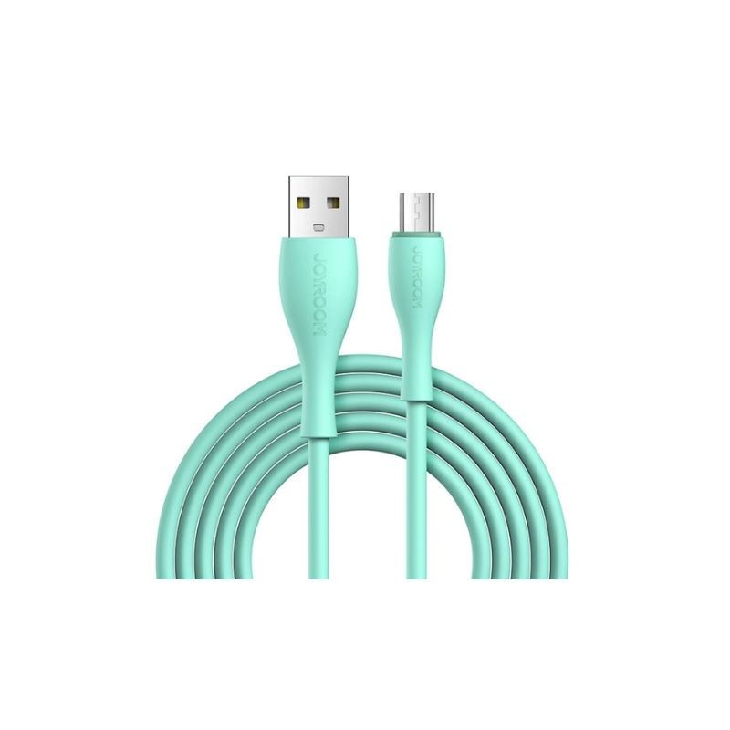 USB cable JOYROOM (S-2030M8) microUSB (2.4A) 2m green