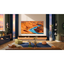 TCL C65 Serie C6 Smart TV QLED 4K 75' 75C655, garso Onkyo su žemųjų dažnių garsiakalbiu, Dolby Vision – Atmos, Google TV