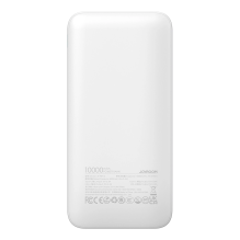 Powerbank Joyroom JR-PBF12 10000mAh 2.4A 2x USB-A 1x USB-C - white