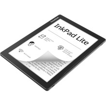 E-Reader, POCKETBOOK, InkPad Lite, 9.7&quot;, 1200x825, 1xUSB type C, Micro SD, Wireless LAN 802.11b / g / n, Grey, PB97