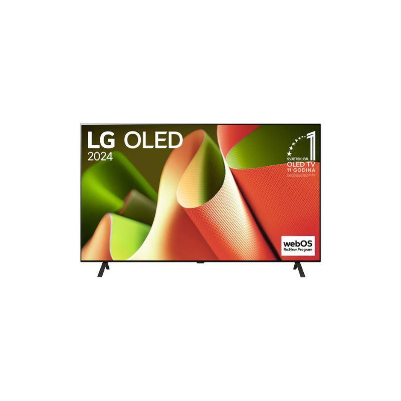 Televizorius, LG, 77 colių, OLED / 4K / Smart, 3840x2160, belaidis LAN, Bluetooth, webOS, OLED77B43LA