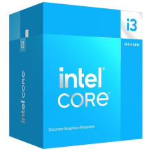 CPU, INTEL, Desktop, Core i3, i3-14100, Raptor Lake, 3500 MHz, Cores 4, 12MB, Socket LGA1700, 60 Watts, GPU UHD 730, BOX