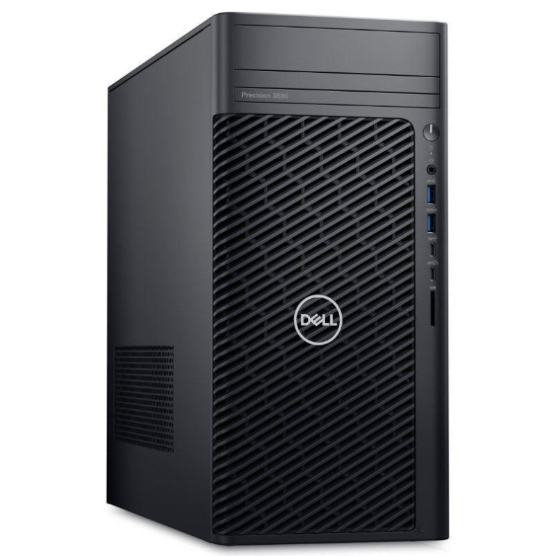 PC, DELL, Precision, 3680 Tower, Tower, CPU Core i7, i7-14700, 2100 MHz, RAM 16GB, DDR5, 4400 MHz, SSD 512GB, Graphics c