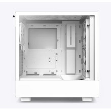 Case, NZXT, H5 Flow, MidiTower, Not included, ATX, MicroATX, MiniITX, Colour White, CC-H52FW-01