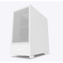 Case, NZXT, H5 Flow, MidiTower, Not included, ATX, MicroATX, MiniITX, Colour White, CC-H52FW-01