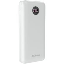 CANYON power bank PB-2002 LED 20000 mAh PD 20W QC 3.0 White