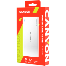 CANYON power bank PB-108 10000 mAh White