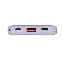 Powerbank Uniq Fuele mini 8000mAh USB-C 18W PD Fast charge - lavender