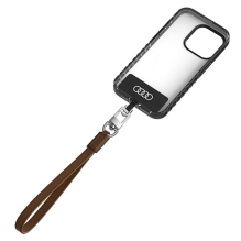 Audi Crossbody Leather Universal Lanyard 28cm x 10mm - Brown