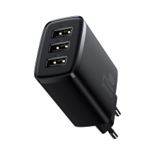 Baseus Compact charger 3x USB 17W black (CCXJ020101)