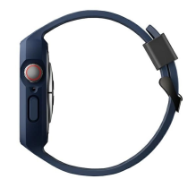 Uniq Monos 2 in 1 Set Strap + Case for Apple Watch 45 / 44 mm - Blue