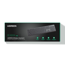 Ugreen KU004 90250 2.4GHz Wireless Keyboard for Windows / MacOS - Black