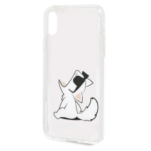 Karl Lagerfeld Choupette Fun iPhone X / Xs Case - Transparent