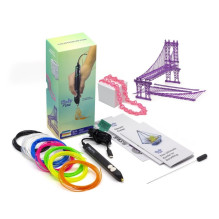 3D Pieštukas - 3Doodler FLOW 2.2mm Fuzinis Filamentas Juodas