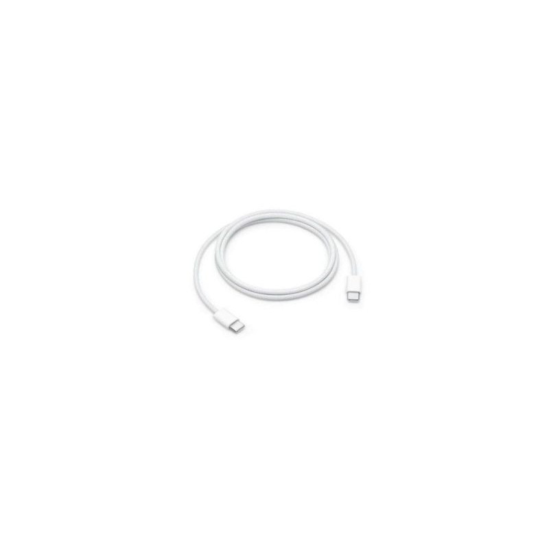 Apple USB-C Woven Charge Cable 1 m, White, USB-C, USB-C 60w White