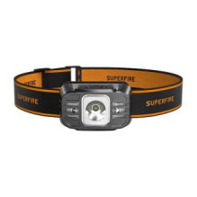 Supcase Headlamp Superfire HL75-S, 350lm, USB