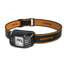 Supcase Headlamp Superfire HL75-S, 350lm, USB