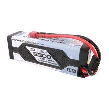 Gens ace Advanced G-Tech 5300mAh 11.4V 3S1P 100C HV automobilio Lipo Battery Pack kietas dėklas su Deans kištuku