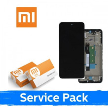 Ekranas skirtas Xiaomi Redmi Note 11 Pro+ 5G (11 Pro Plus 5G) su rėmeliu / Forest Green / (Service Pack)