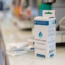 CRYSTAL DROP nukalkinimo tabletės (6 vnt.)
