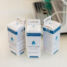 CRYSTAL DROP nukalkinimo tabletės (6 vnt.)