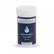 CRYSTAL DROP valymo tabletės (25 vnt. x 2 g)