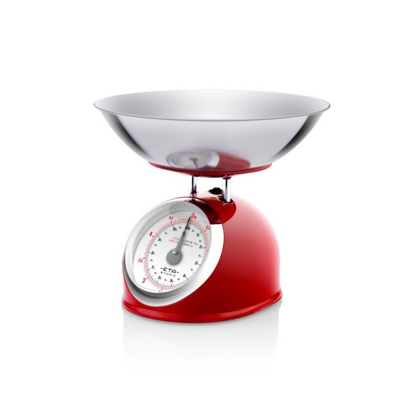 Kitchen scales ETA577790030 Thickness, red color