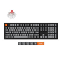 Keychron K10 Max RGB Red Switch Wireless Keyboard (Black) K10M-B1 .