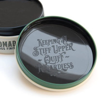 Strong Pomade Stiprios fiksacijos ir žvilgesio plaukų pomada, 100g