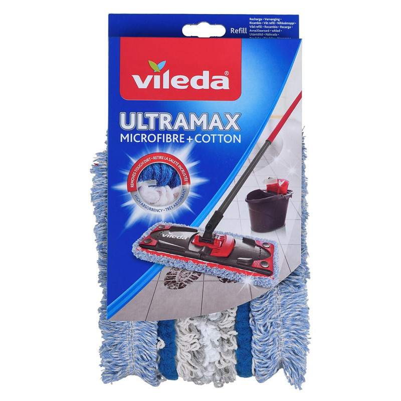 Šluosčių Rinkinys - Vileda UltraMax Micro &amp; Cotton