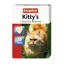 Beaphar Kitty's + taurino-biotino katės tabletė