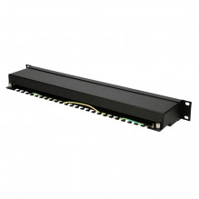 EXTRALINK 24 PORT CAT6 STP PATCH PANEL V2